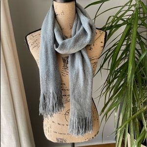 NWOT.  XOXO Grey Scarf
